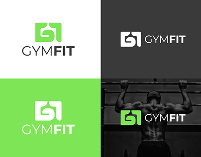 Logo design, Letter logo, fitness logo, gym logo