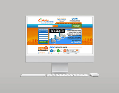Website Design: Orange Coast Pneumatics