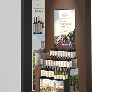 Robert Mondavi Winery LAX Airport Display