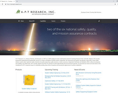 A-P-T Research, Inc. Website