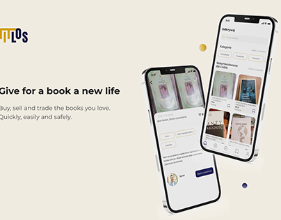 Book exchanging app for Titlos