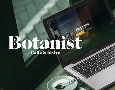 Botanist | UI/UX website design and branding