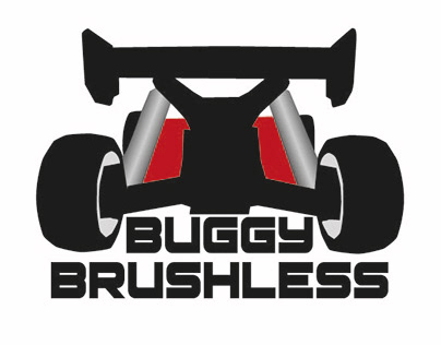 Logo et maquette graphique web Buggy Brushless