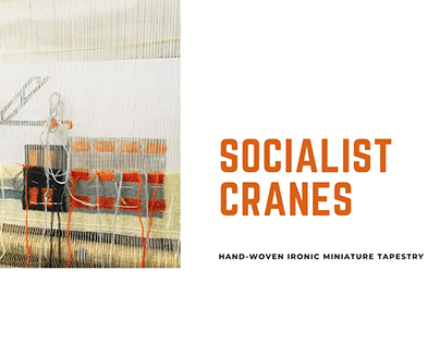 Macarale/ Cranes tapestry