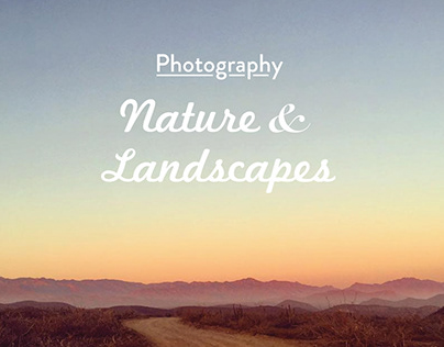 Nature & Landscapes