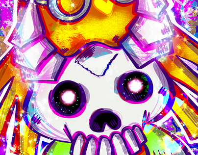 Rainbow Skull Kid