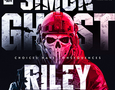 Simon Ghost Riley - CALL OF DUTY
