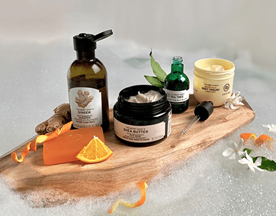The Body Shop - Product Catalogue Photography