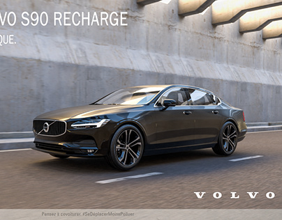 Teaser Volvo S90 recharge