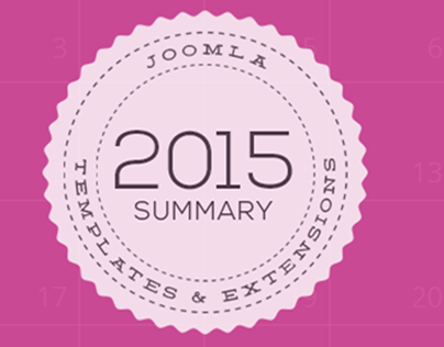 Joomla templates from Joomla-Monster - 2015 summary