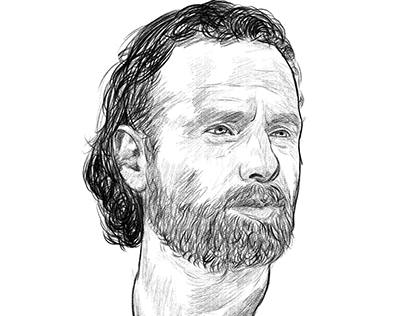 Rick Grimes Sketch