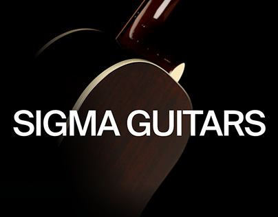 Sigma Guitars Website Redesign