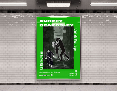 Affiche Aubrey Beardsley