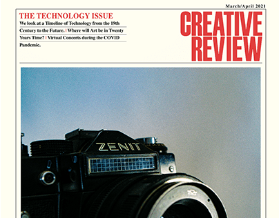 The Technology Issue Creative Review Magazine Concept