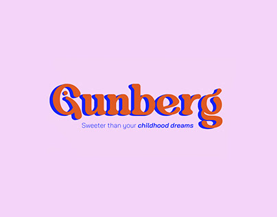 Gunberg Logo and Identity/ Brand packaging/ Confection