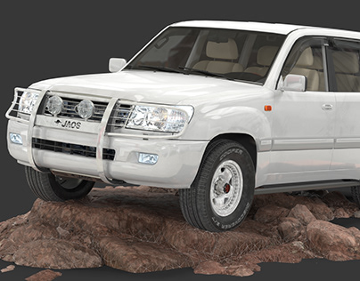 Toyota Land Cruiser 100 Series modeling