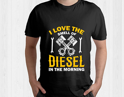 I Love The Smell Of Diesel In The Morning Mechanic