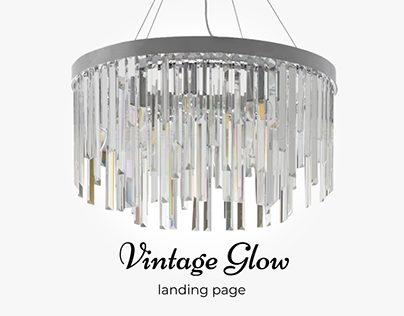 Vintage Glow Online store | Landing page