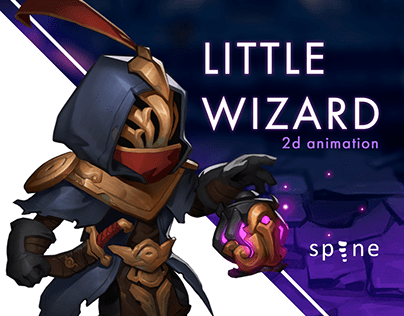 LITTLE WIZARD Character Animation/VFX in SPINE