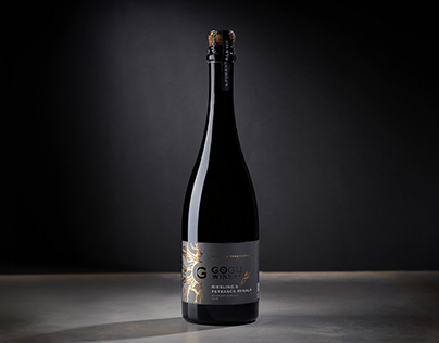 Sparkling Wine Label Design - Gogu Winery