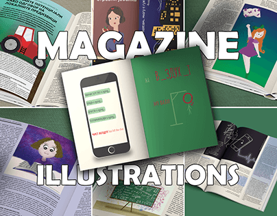Magazine Illustrations for Lice v Lice