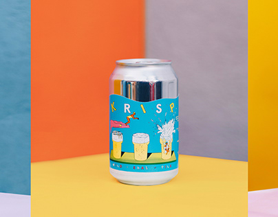Beer can design for Nevel Wild Ales