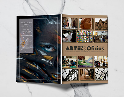 Revista ficticia de Escuela de Arte, 2020