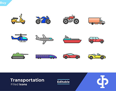Transportations Icons