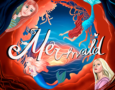 Fairy tale little Mermaid