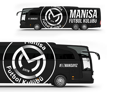 Manisa Futbol Kulübü, Otobüs Giydirme Tasarımımız.