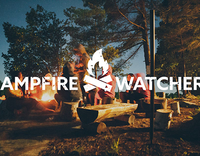 Campfire Watchers | #DailyLogoDesign