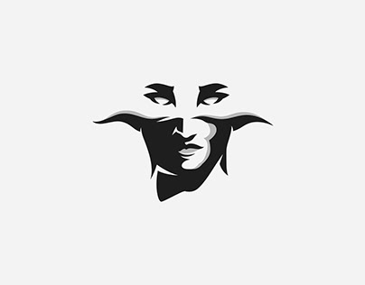 Aesthetic Face Logo Design for sale