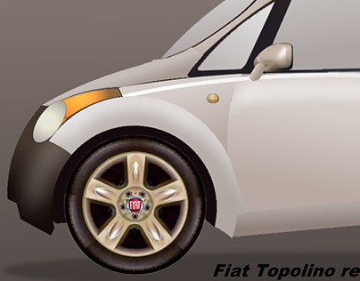 Fiat Topolino, my sideview proposal in 2008