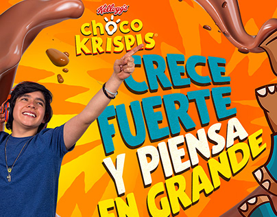 Choco Krispis / Crece Fuerte y Piensa en Grande