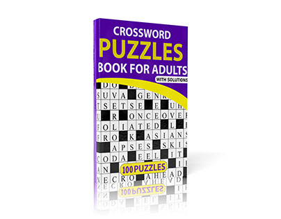 Crossword Puzzle book cover design