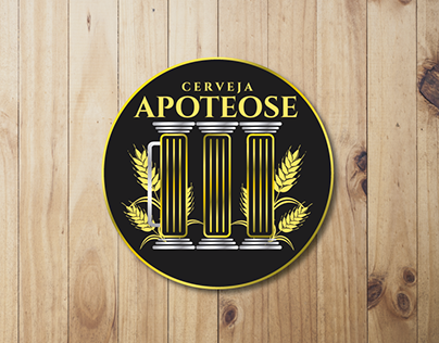Criação de Logotipo Cerveja Apoteose.