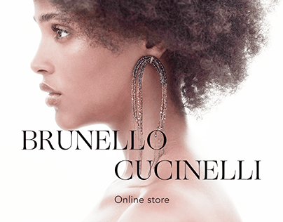 Brunello Cucinelli — online store redesign website