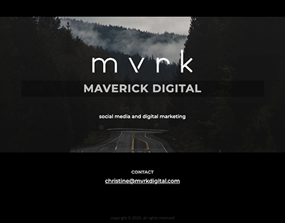 MVRK Digital Logo & Website Design