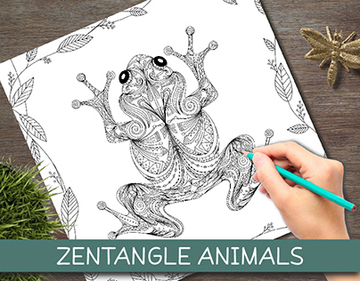 Zentangle Animals
