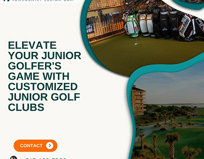 Junior Golfer's Game with Customized Junior Golf Clubs