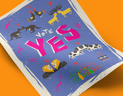 Vote Yes - Poster for marriage equality