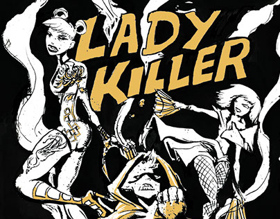 T shirt for Pro Wrestler Ladykiller