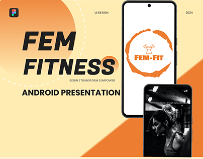 Fem Fit - Women Fitness App | Android Presentation