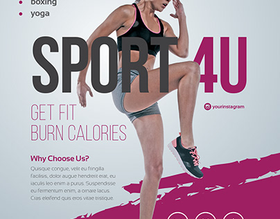 Project thumbnail - Fitness and Gym Flyer Design