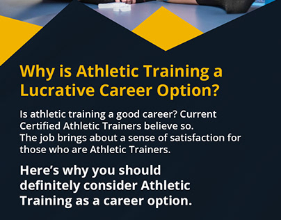 Why is Athletic Training a Lucrative Career Option?