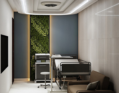 Hospital Room-01 Interior Design Lahore
