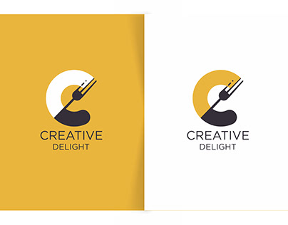 Creative Delight Logo and Food Packaging idea