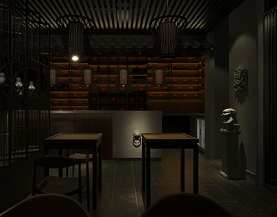Traditional Chinese Barbeque Restaurant - 3D&Production