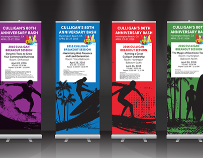 Culligan Theme Convention Banners