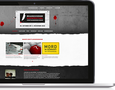 Braunschweiger Krimifestival Website